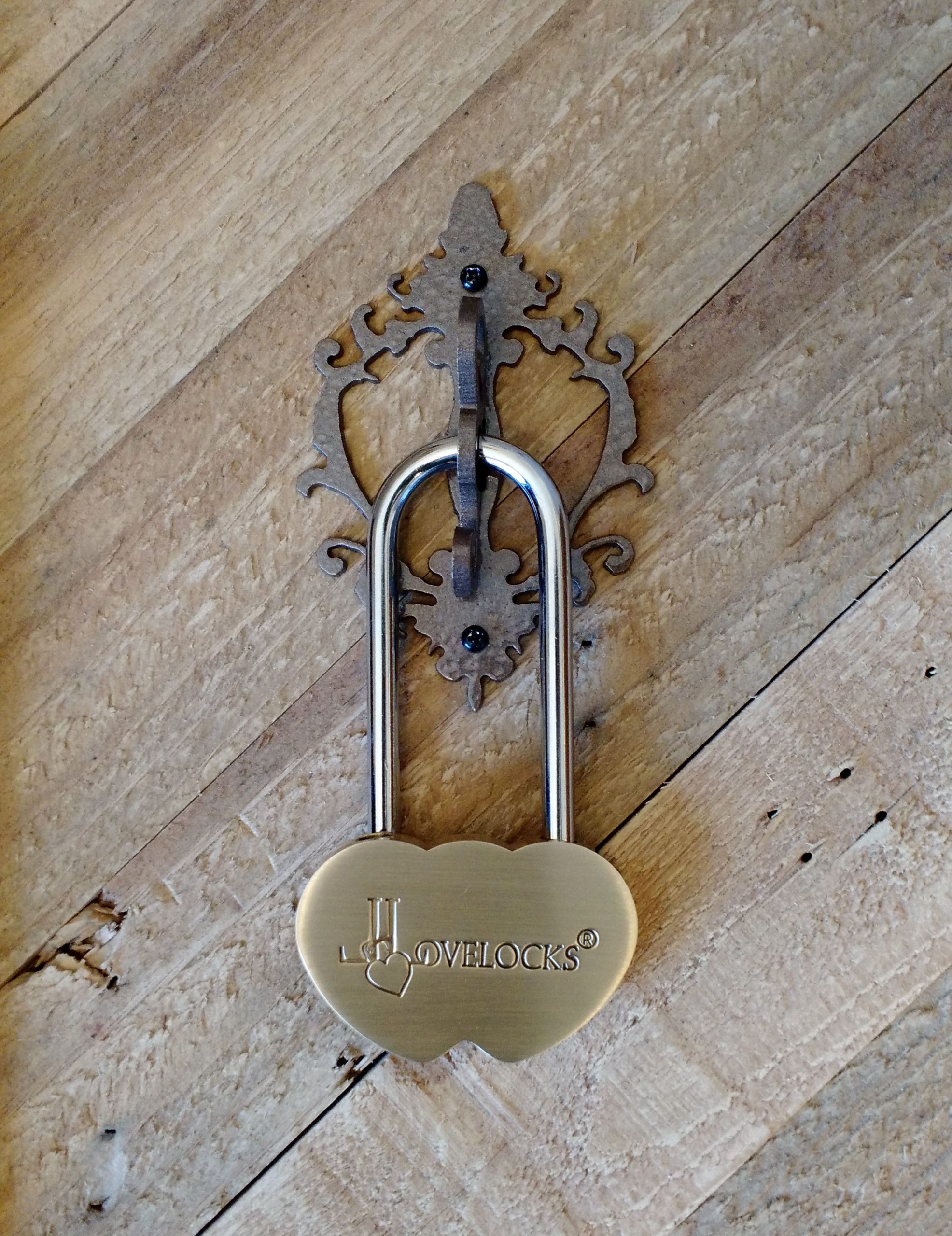 LoveLocks DIY Hasp with Love Lock